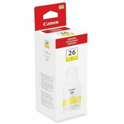 Canon GI-26 Pigment Yellow Ink Bottle for MAXIFY MegaTank Printers
