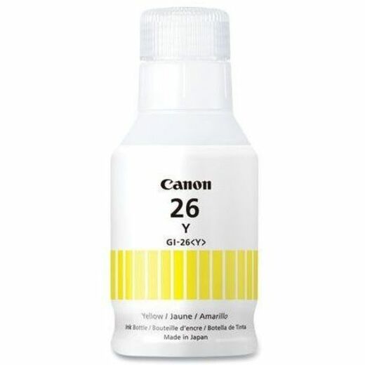 Canon GI-26 Pigment Yellow Ink Bottle for MAXIFY MegaTank Printers