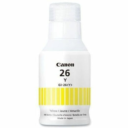 Canon GI-26 Pigment Yellow Ink Bottle for MAXIFY MegaTank Printers