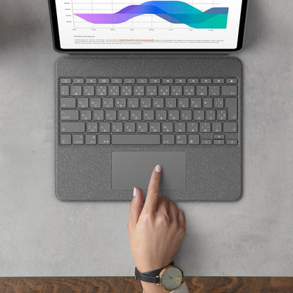 Logitech Combo Touch Keyboard Case for iPad Pro 12.9-inch (5th Generation), Oxford Gray