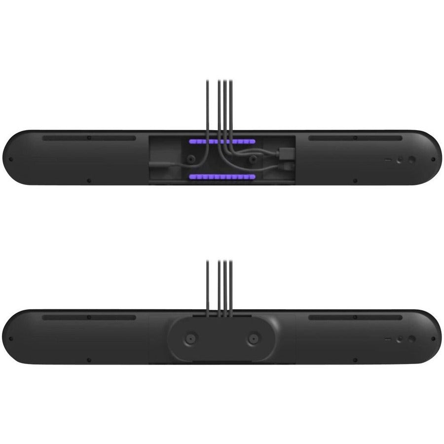 Logitech Rally Bar Mini (Graphite) and Tap Video Conferencing Kit for Small Rooms