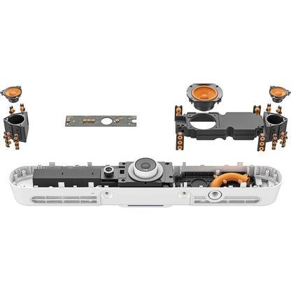 Logitech Rally Bar Mini (Graphite) and Tap Video Conferencing Kit for Small Rooms