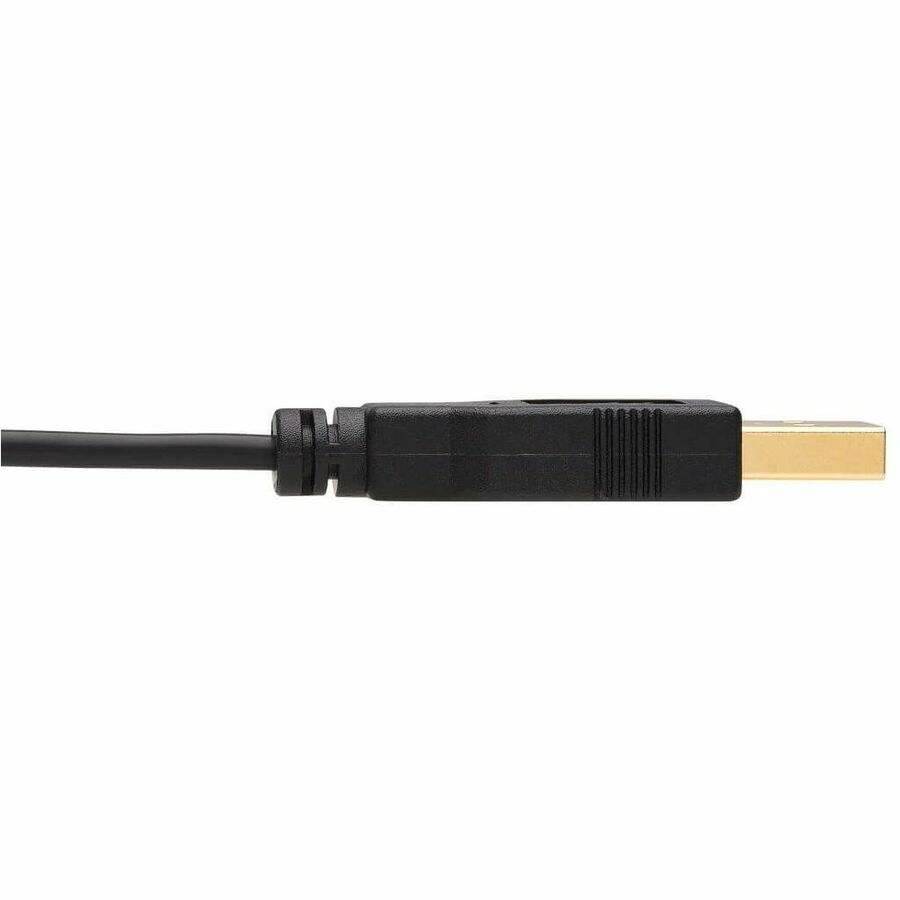 Eaton Tripp Lite Series HDMI to DisplayPort 1.2 Active Adapter Cable - 4K, USB Power, 6.6 ft, Black