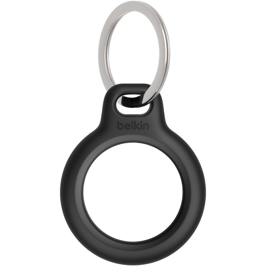 Belkin Secure Holder with Key Ring for Apple AirTag - Black, F8W973BTBLK