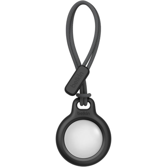 Belkin Secure Holder with Strap for Apple AirTag – Durable Asset Tracking Loop in Black