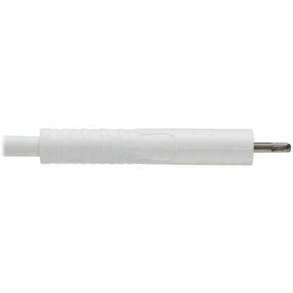 Eaton Tripp Lite Series Safe-IT USB-A to Lightning Sync and Charge Cable, 9.8 ft, MFi Certified, White