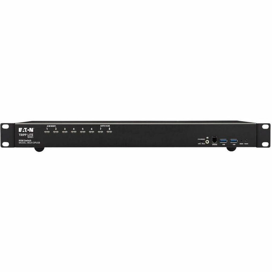 Eaton Tripp Lite Series B024-DPU08 8-Port DisplayPort and USB KVM Switch with 4K Video and Audio