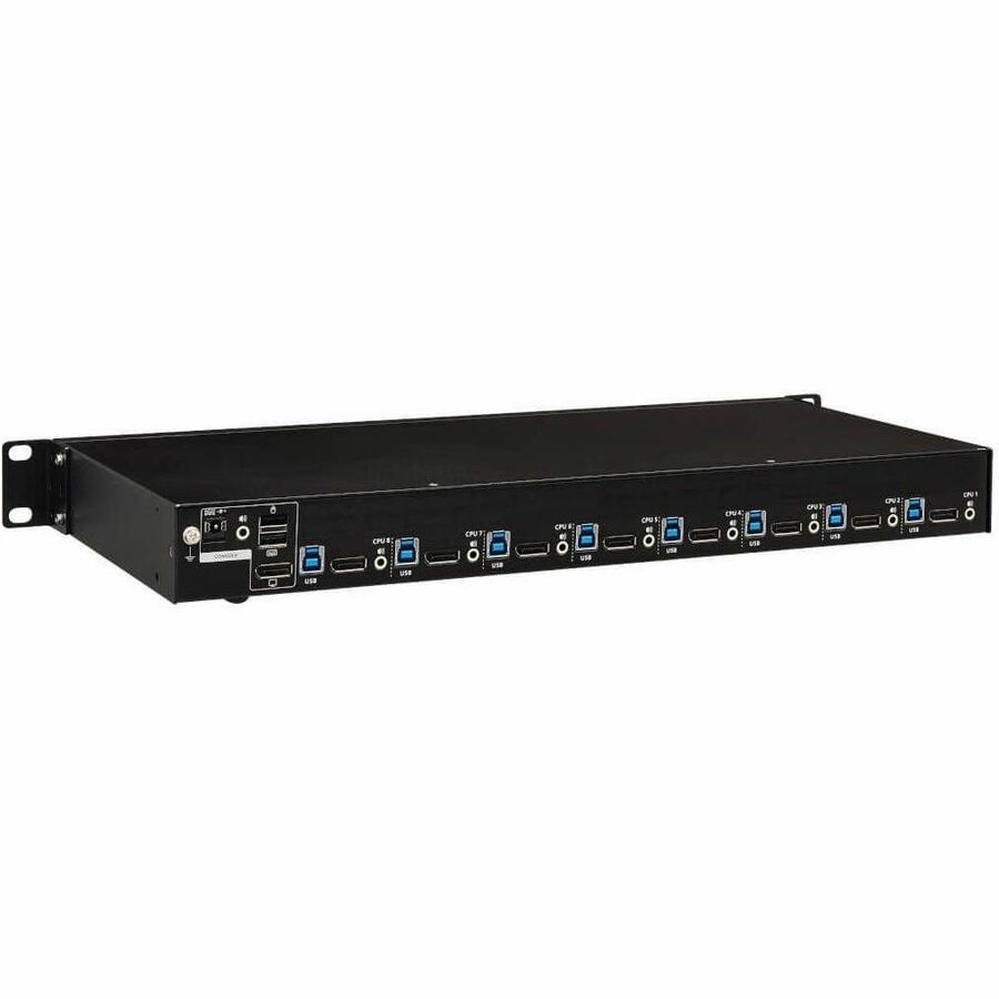 Eaton Tripp Lite Series B024-DPU08 8-Port DisplayPort and USB KVM Switch with 4K Video and Audio