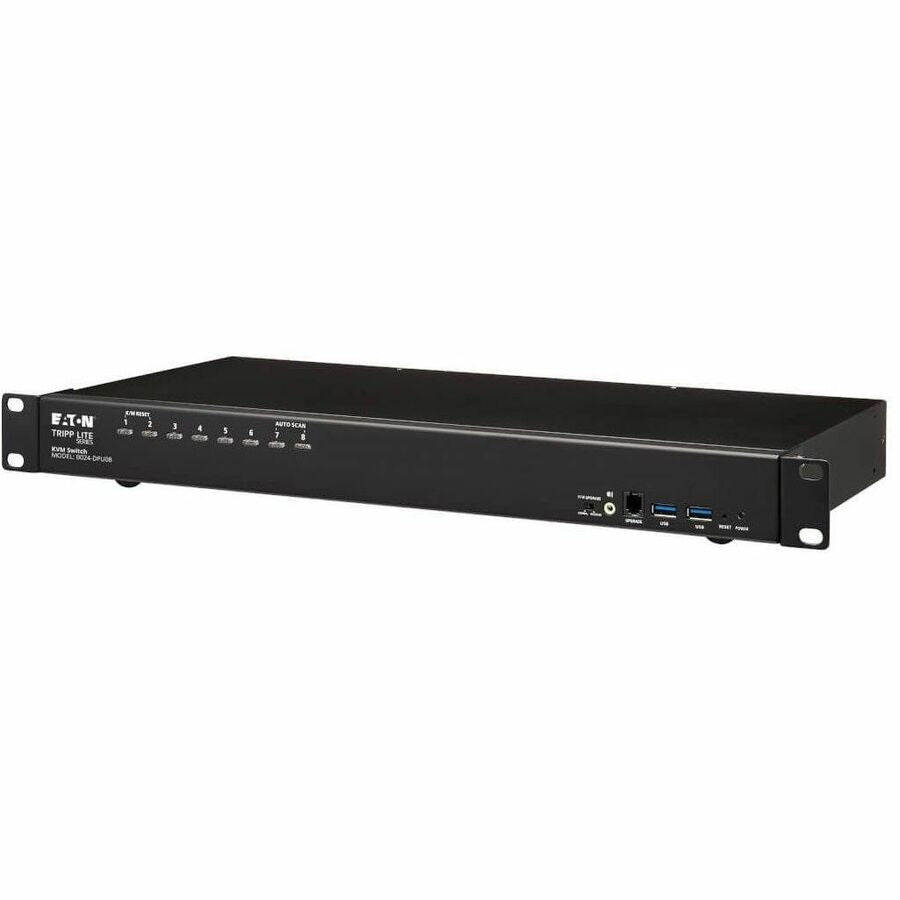 Eaton Tripp Lite Series B024-DPU08 8-Port DisplayPort and USB KVM Switch with 4K Video and Audio