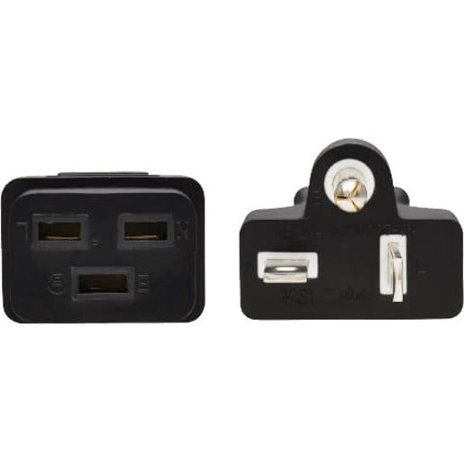 Eaton Tripp Lite Series Power Extension Cord C19 to NEMA 5-20P, Heavy-Duty 20A 125V 6 ft. Black