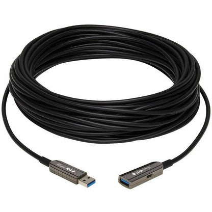 Eaton Tripp Lite Series U330F-20M-G1 USB 3.2 Gen 1 Fiber Optic Extension Cable – 65 Feet