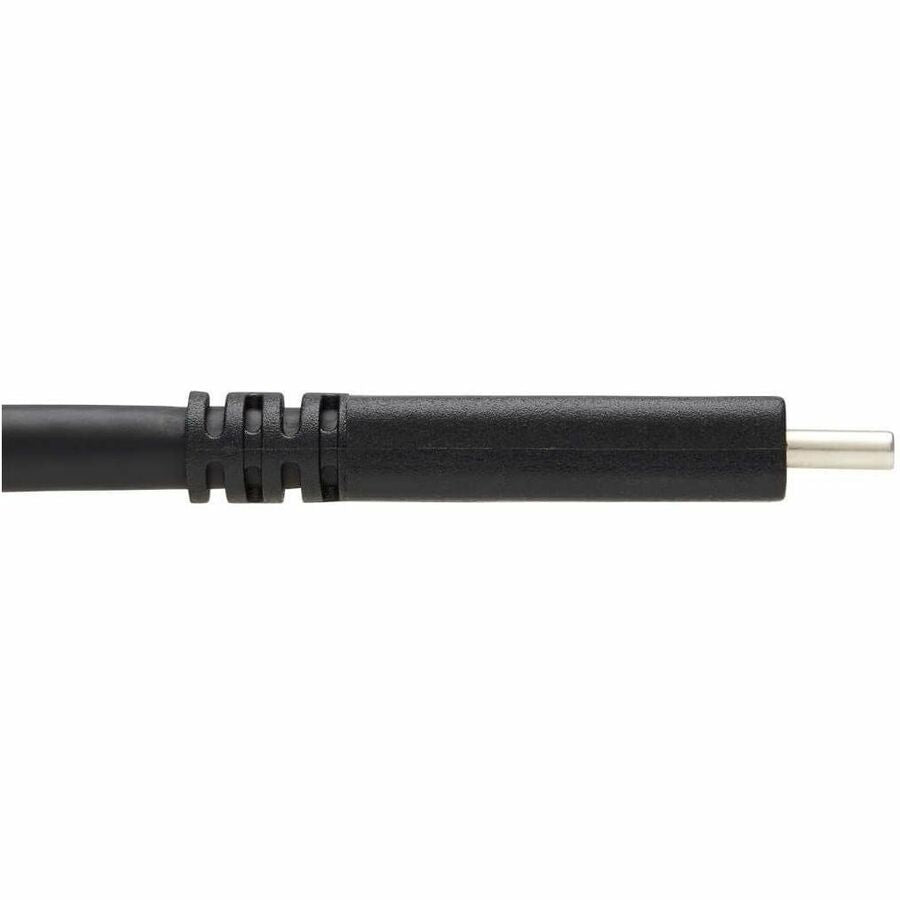 Eaton Tripp Lite Series USB-C to USB-C Cable (M/M) - 10 Gbps Data Transfer, 100W Power Delivery, Right-Angle Connector, 3.3 ft.