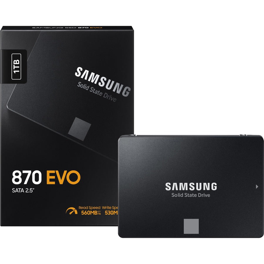 Samsung 870 EVO MZ-77E1T0BW 1TB SATA 2.5-Inch Internal SSD for Reliable Performance