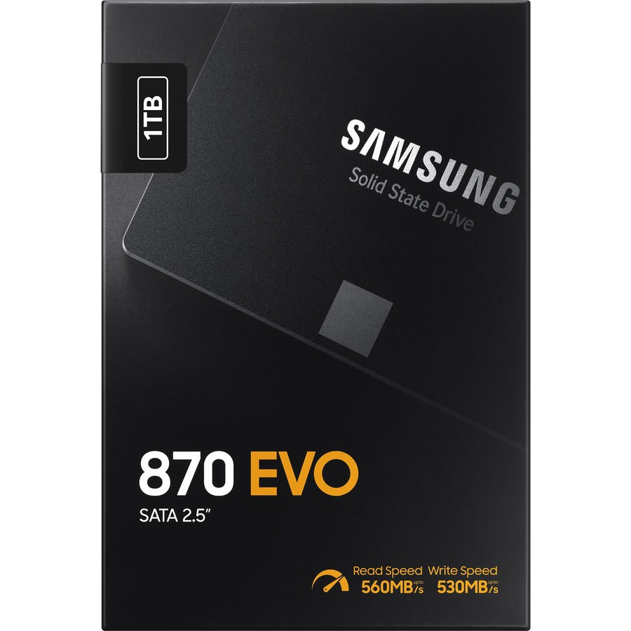 Samsung 870 EVO MZ-77E1T0BW 1TB SATA 2.5-Inch Internal SSD for Reliable Performance