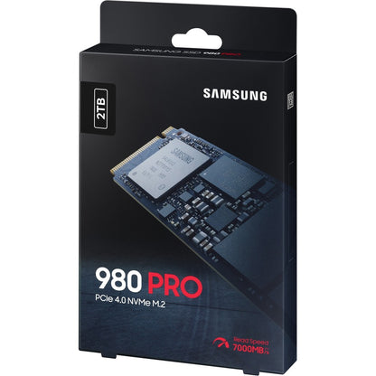 Samsung 980 PRO MZ-V8P2T0BW 2TB PCIe 4.0 NVMe M.2 SSD - Fast and Reliable Internal Storage