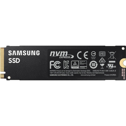 Samsung 980 PRO MZ-V8P2T0BW 2TB PCIe 4.0 NVMe M.2 SSD - Fast and Reliable Internal Storage