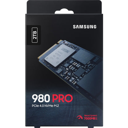 Samsung 980 PRO MZ-V8P2T0BW 2TB PCIe 4.0 NVMe M.2 SSD - Fast and Reliable Internal Storage