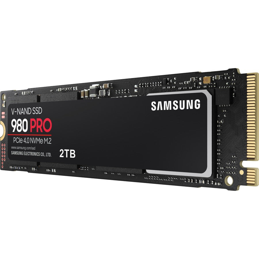 Samsung 980 PRO MZ-V8P2T0BW 2TB PCIe 4.0 NVMe M.2 SSD - Fast and Reliable Internal Storage