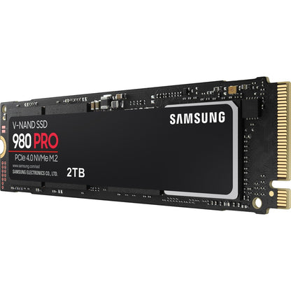 Samsung 980 PRO MZ-V8P2T0BW 2TB PCIe 4.0 NVMe M.2 SSD - Fast and Reliable Internal Storage