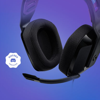 Logitech G335 Wired Gaming Headset - Lightweight Comfort, Multi-Platform Compatibility, Stereo Sound with 40mm Drivers