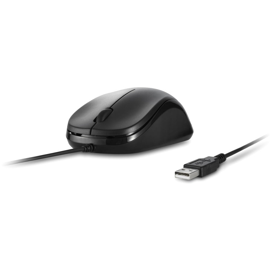 Kensington K55114WW ComfortGrip Wired Mouse for Ergonomic Performance