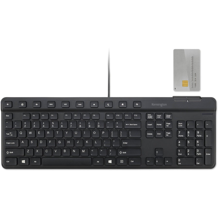 Kensington K55115US Wired Keyboard - Reliable Cable Connection with Fast Response