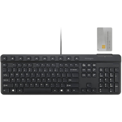 Kensington K55115US Wired Keyboard - Reliable Cable Connection with Fast Response