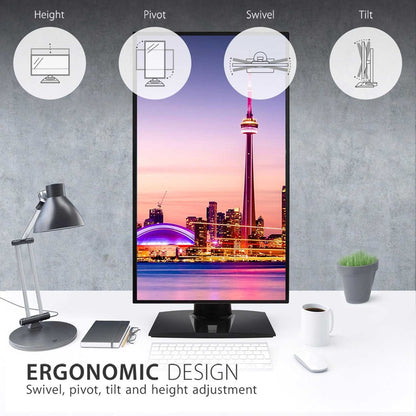 ViewSonic VP2768a-4K 27 Inch Ultra HD IPS Monitor with Accurate Color and Ergonomic Design
