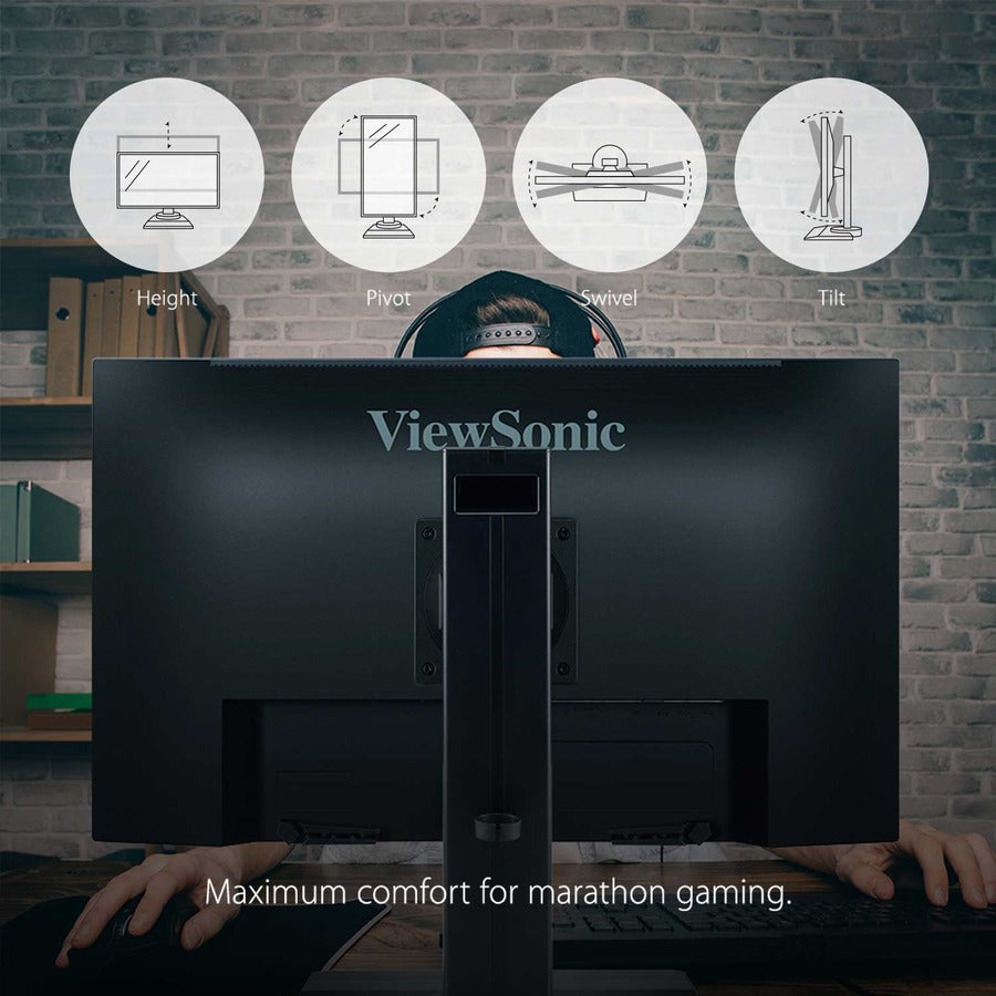 ViewSonic OMNI XG2431 24-Inch Full HD Gaming Monitor with 240Hz Refresh Rate and 0.5ms Response Time