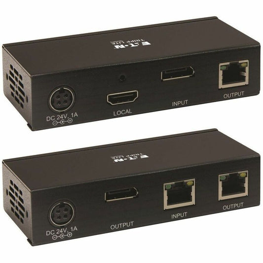 Eaton Tripp Lite Series DisplayPort 1.2a Extender Kit - 4K UHD Over Cat6 up to 230 ft with PoC