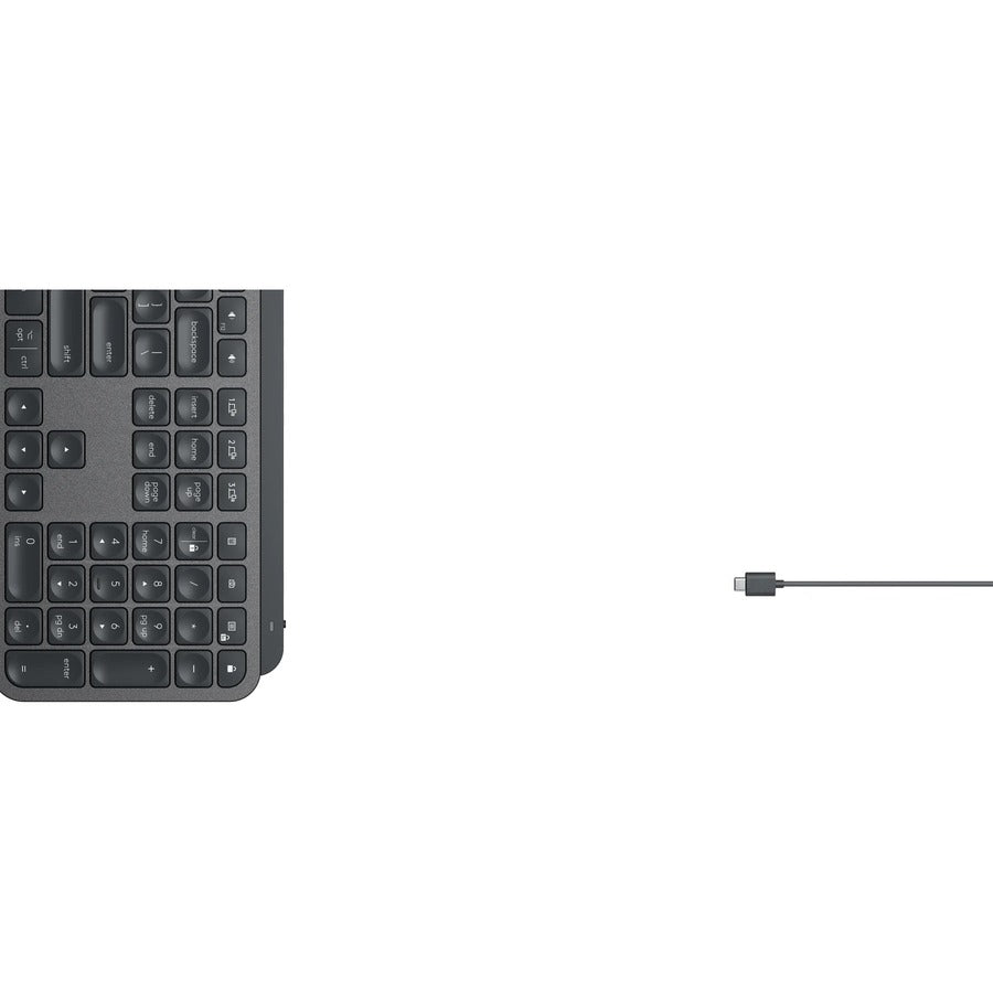 Logitech MX Keys Wireless Keyboard with Backlit Keys and USB Connectivity