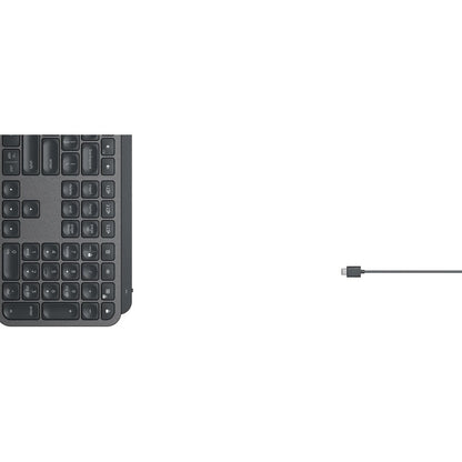 Logitech MX Keys Wireless Keyboard with Backlit Keys and USB Connectivity
