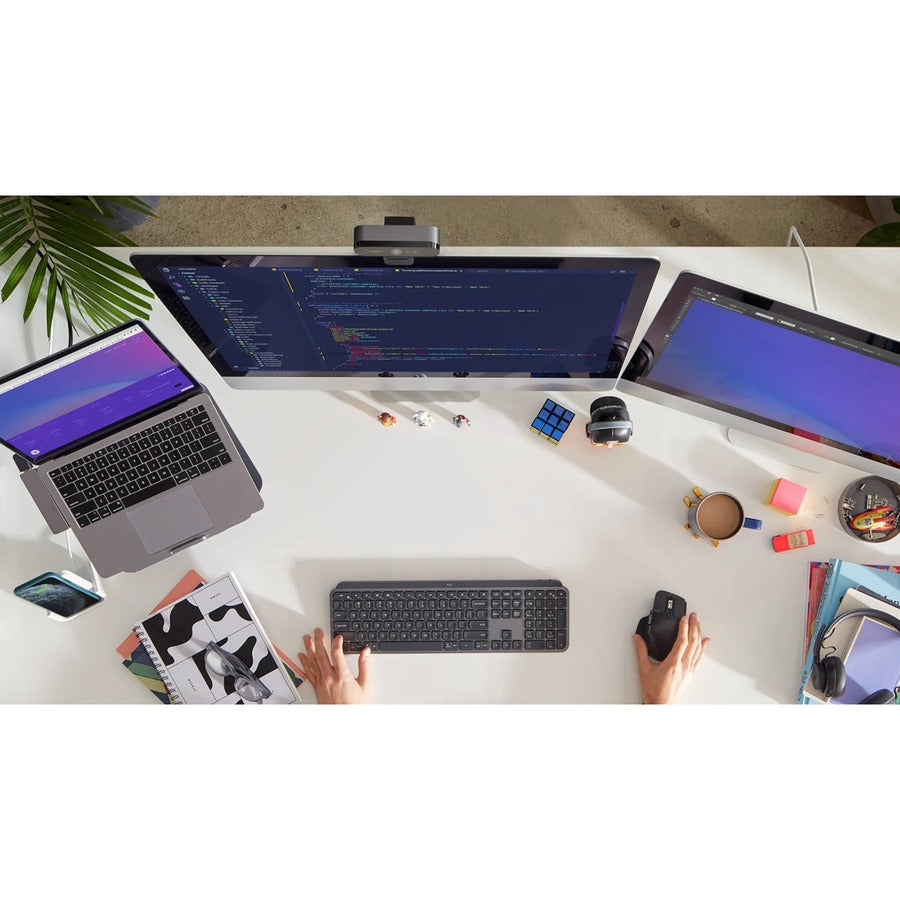 Logitech MX Keys Wireless Keyboard with Backlit Keys and USB Connectivity