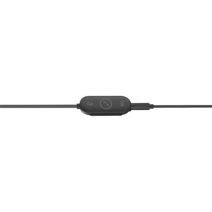 Logitech Zone Wired Earbuds with Noise-Canceling Microphone and In-Ear Studio Quality Sound