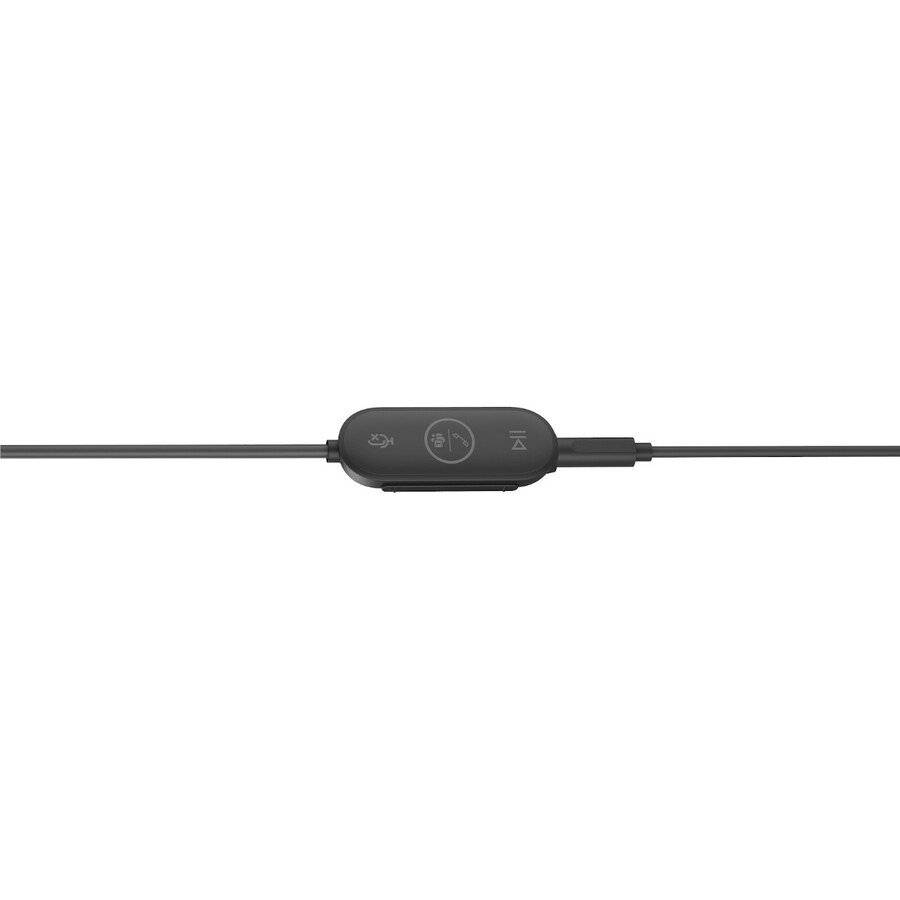 Logitech Zone Wired Earbuds with Noise-Canceling Microphone and In-Ear Stereo Sound