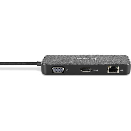 Kensington SD1650P USB-C Single 4K Portable Docking Station with 100W Power Pass-Through for Windows, Mac, ChromeOS, iOS, and Android