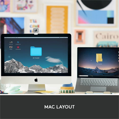 Logitech MX Keys Mini for Mac - Wireless Backlit Keyboard with Smart Illumination and Bluetooth Connectivity