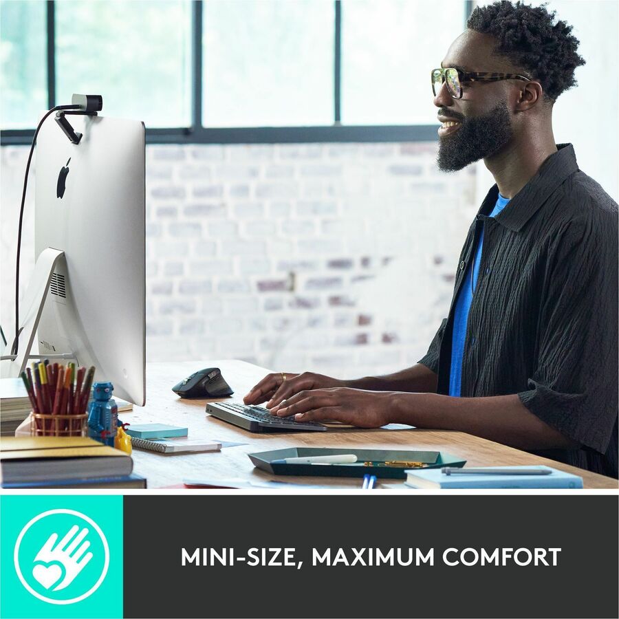 Logitech MX Keys Mini for Business Wireless Keyboard with Backlit Keys, Graphite