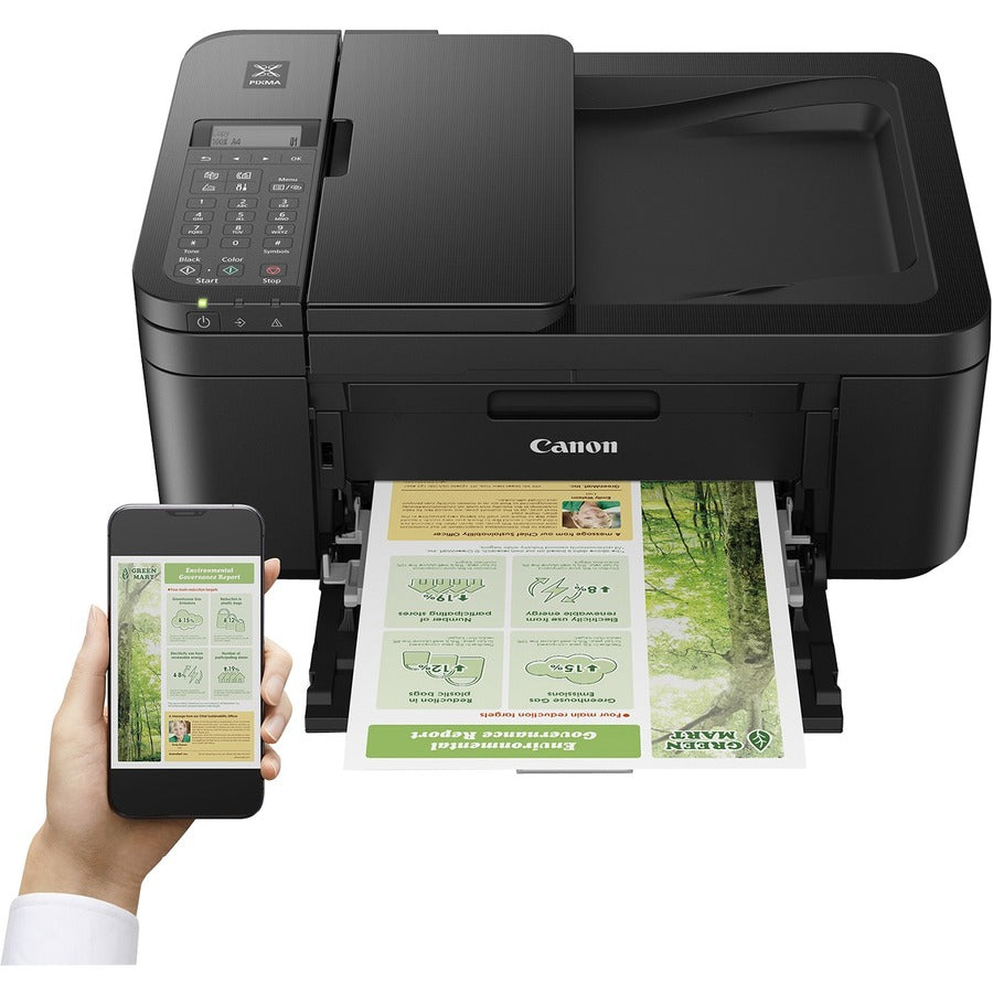 Canon PIXMA TR4720 Inkjet Multifunction Printer - Color, Black
