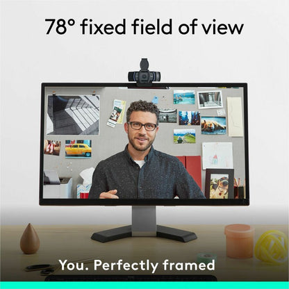 Logitech C920e HD 1080p Webcam with Built-in Microphones and Privacy Shutter