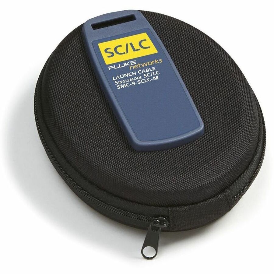 Fluke Networks SMC-9-SCLC-M Singlemode 9 µm Fiber Optic Launch Cord for SC/LC Connectors, 524.93 ft
