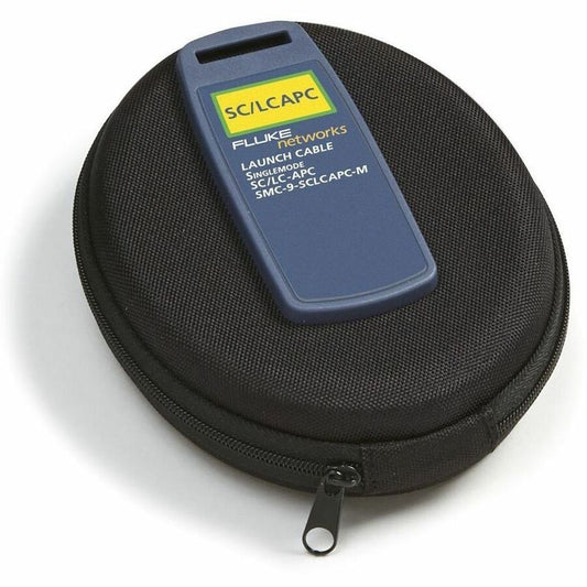 Fluke Networks SMC-9-SCLCAPC-M Singlemode 160 ft Fiber Optic Launch Cord for Cable Analyzer with LC/APC to SC Connectors