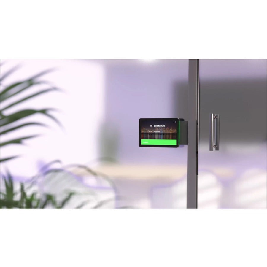 Logitech Tap Scheduler in Graphite – Meeting Room Scheduling Touch Screen with 10.1" Display