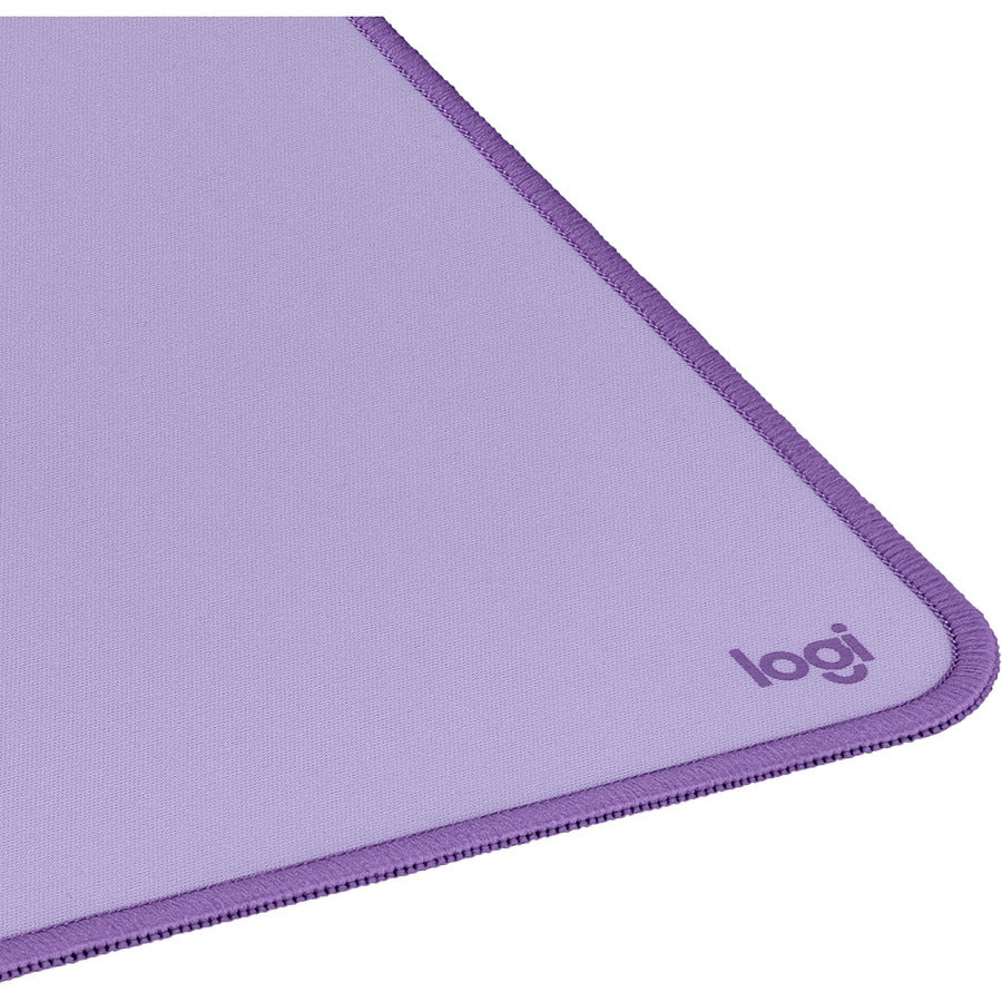 Logitech Desk Mat Studio Series in Lavender – Large Spill-Resistant Cloth Mouse Pad with Anti-Slip Base