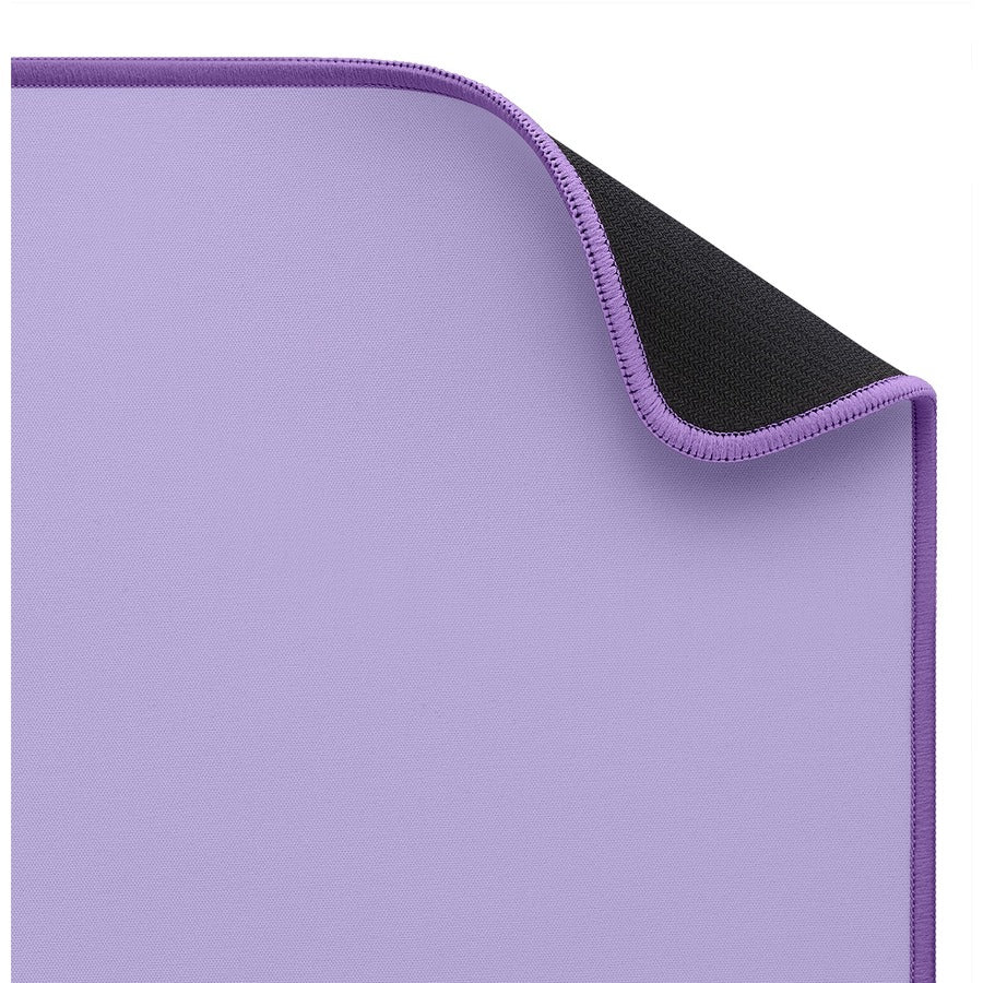 Logitech Desk Mat Studio Series in Lavender – Large Spill-Resistant Cloth Mouse Pad with Anti-Slip Base