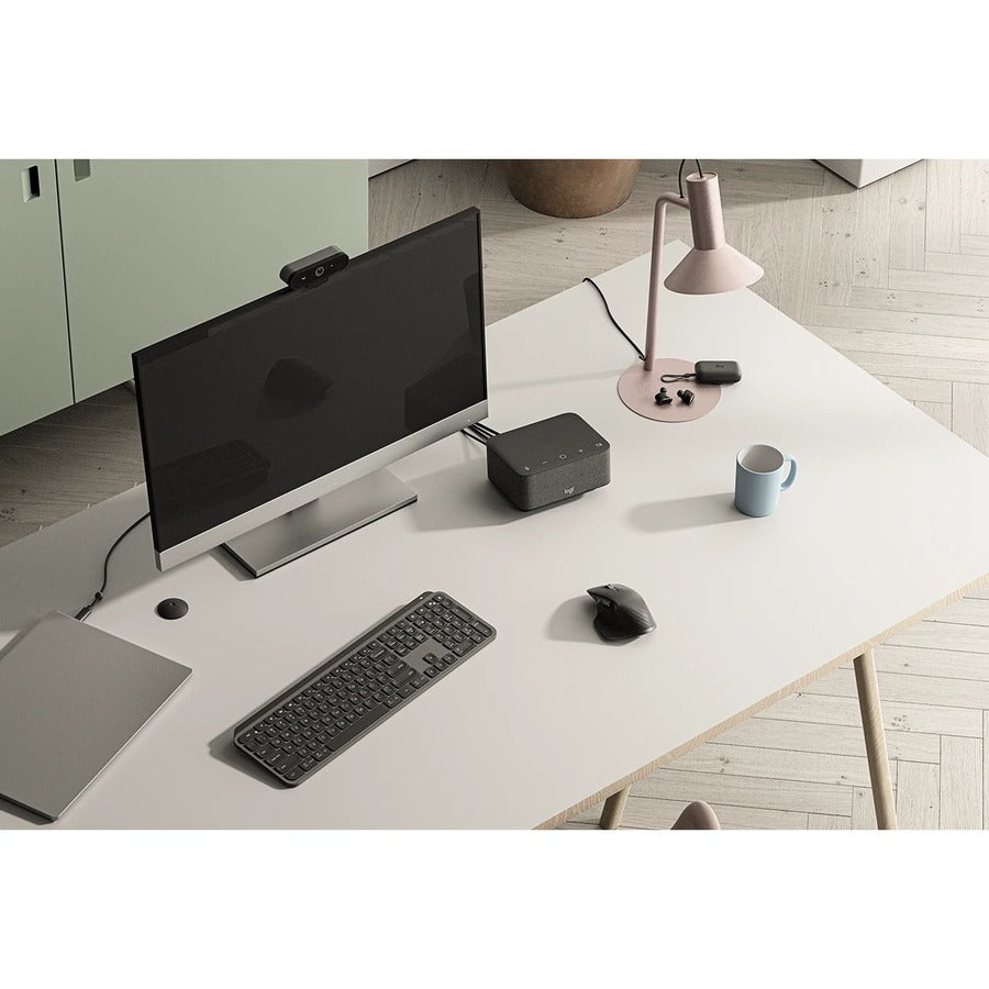 Logitech Logi Dock Docking Station - All-in-One Home Office Hub with 2 Monitors, 5 USB Ports, and 100W Power Delivery