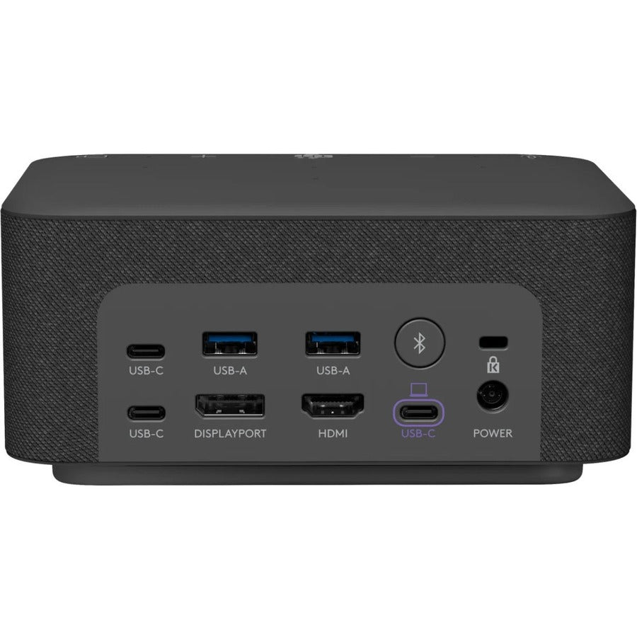 Logitech Logi Dock Docking Station — All-in-One Work From Home Hub with 2 Monitors and 5 USB Ports