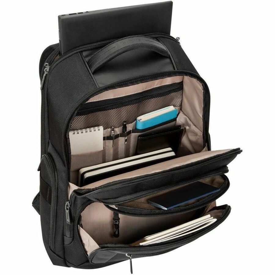 Targus Mobile Elite TBB617GL Checkpoint-Friendly Backpack for 15-16 inch Laptops - Black