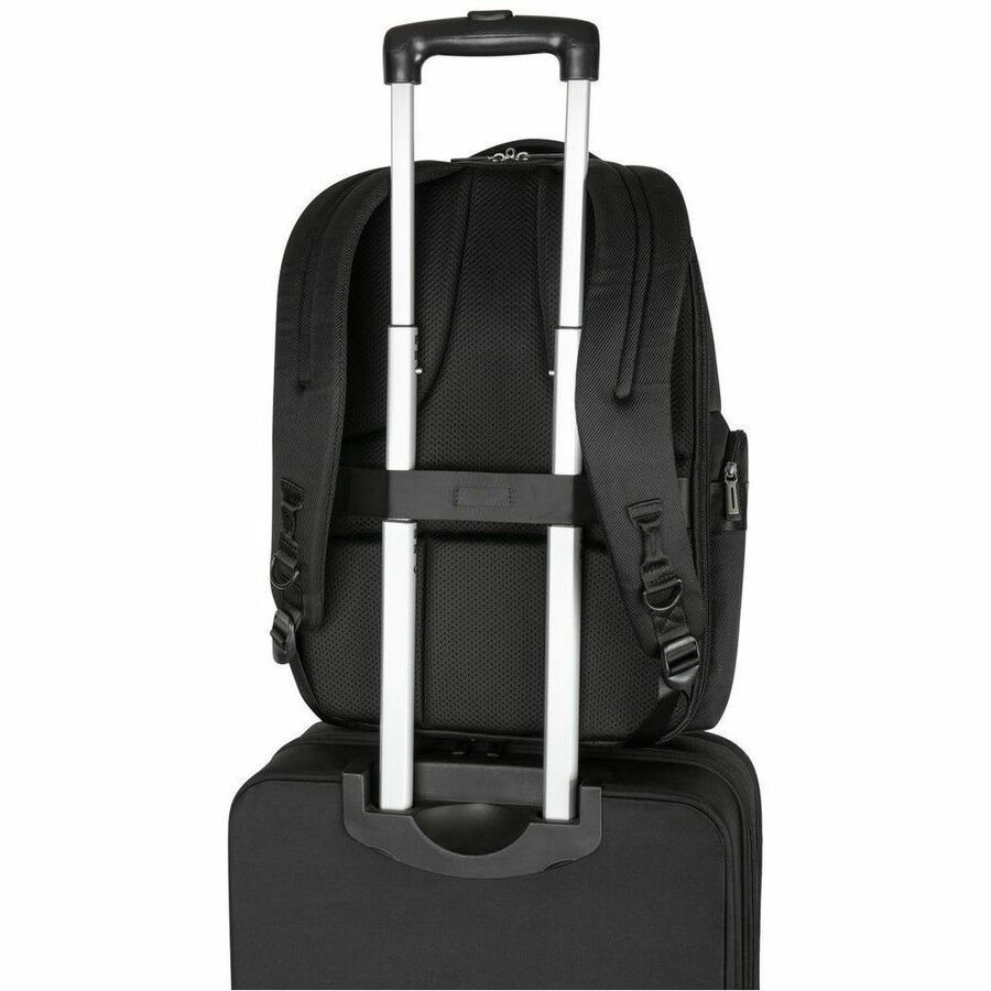 Targus Mobile Elite TBB617GL Checkpoint-Friendly Backpack for 15-16 inch Laptops - Black