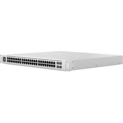 Ubiquiti Switch Enterprise 48 PoE - 48-Port Layer 3 Managed Switch with 2.5GbE RJ45, 10G SFP+ Ports, and PoE+ Support